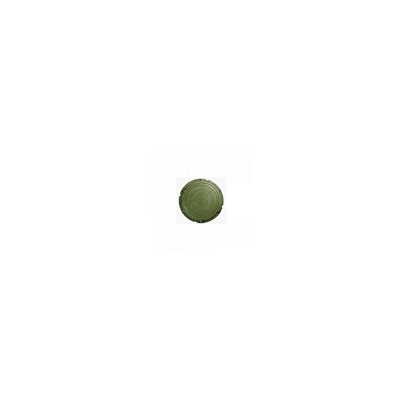 Люк полимерно-композитный легкий [780/105/40 мм, зеленый]