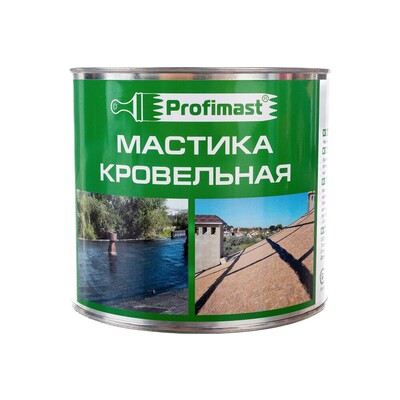 Мастика битумная кровельная ProfiMast (2 л)